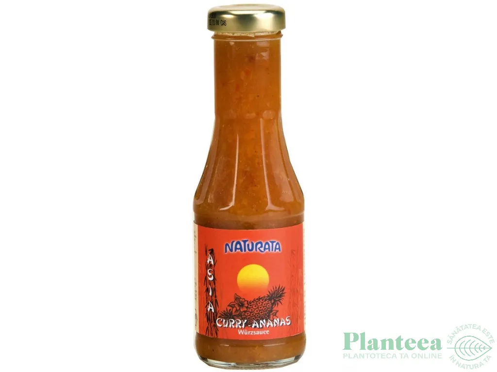 Sos curry ananas 250ml - NATURATA