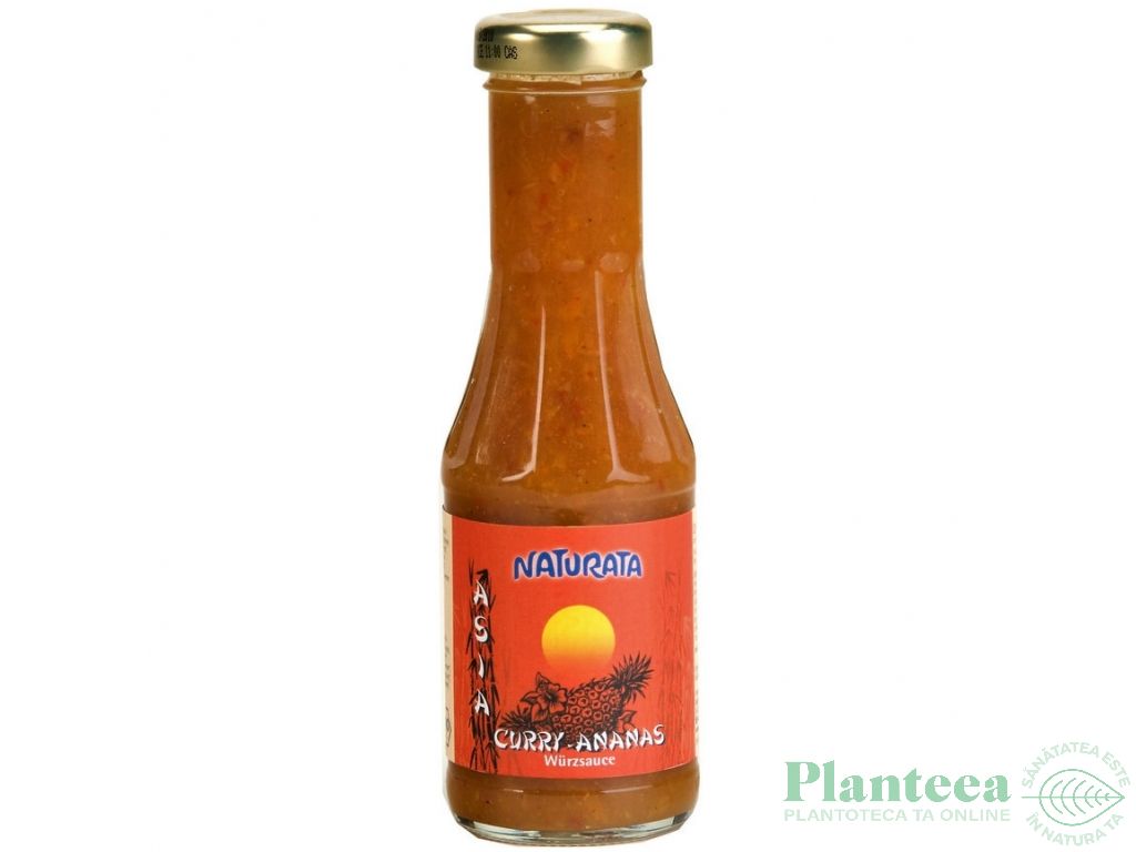 Sos curry ananas 250ml - NATURATA