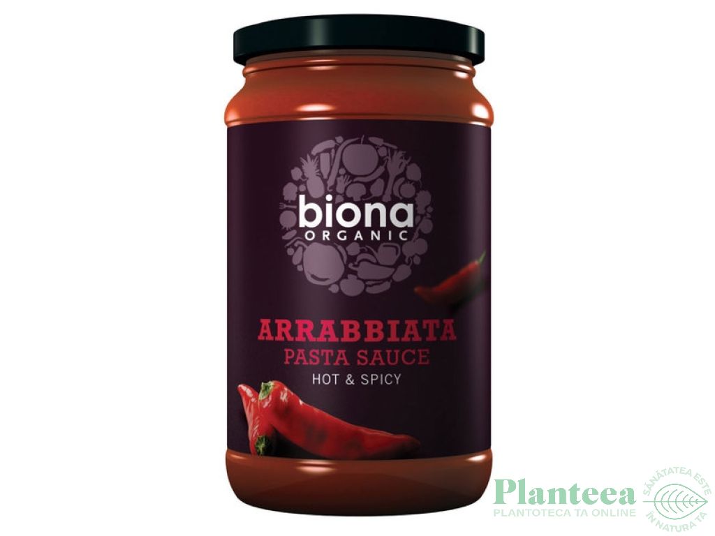 Sos tomat Arrabbiata iute condimentat eco 350g - BIONA