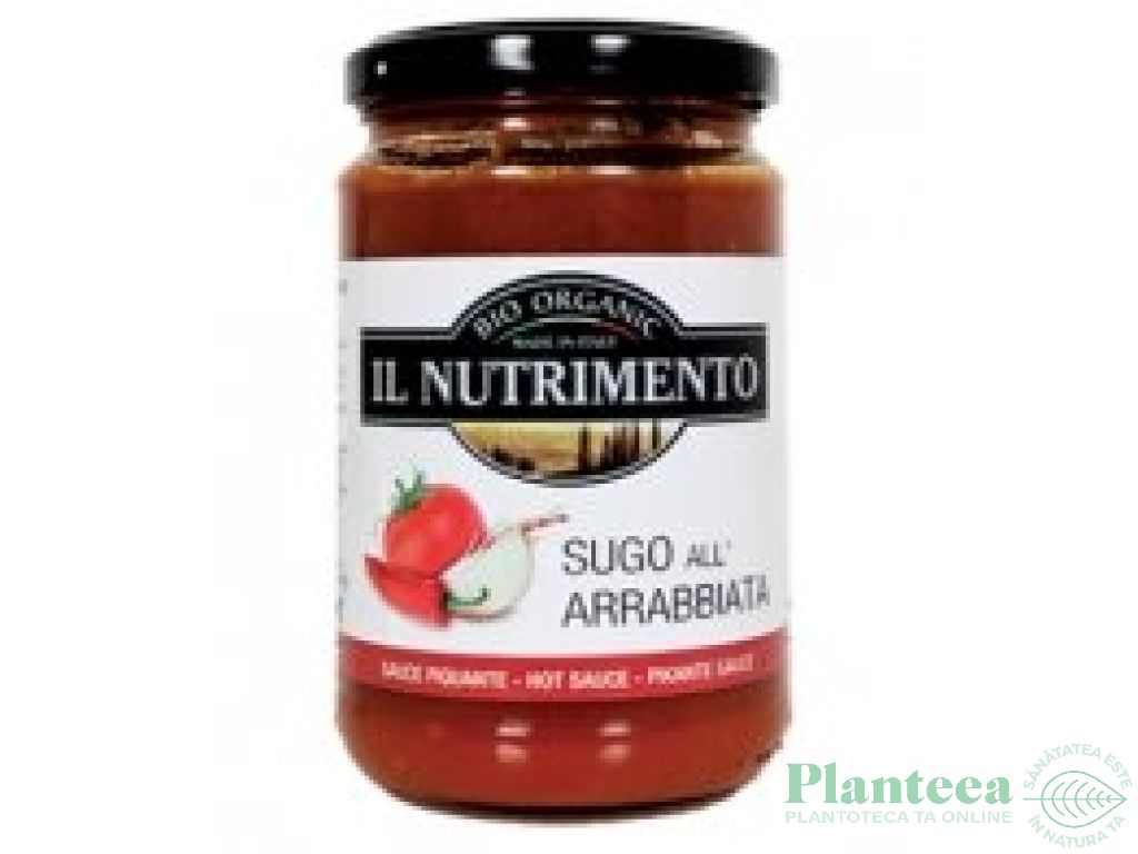 Sos tomat Arrabbiata eco 280g - IL NUTRIMENTO