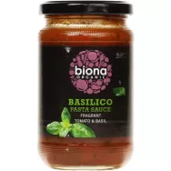 Sos tomat busuioc Basilico pt paste 350g - BIONA