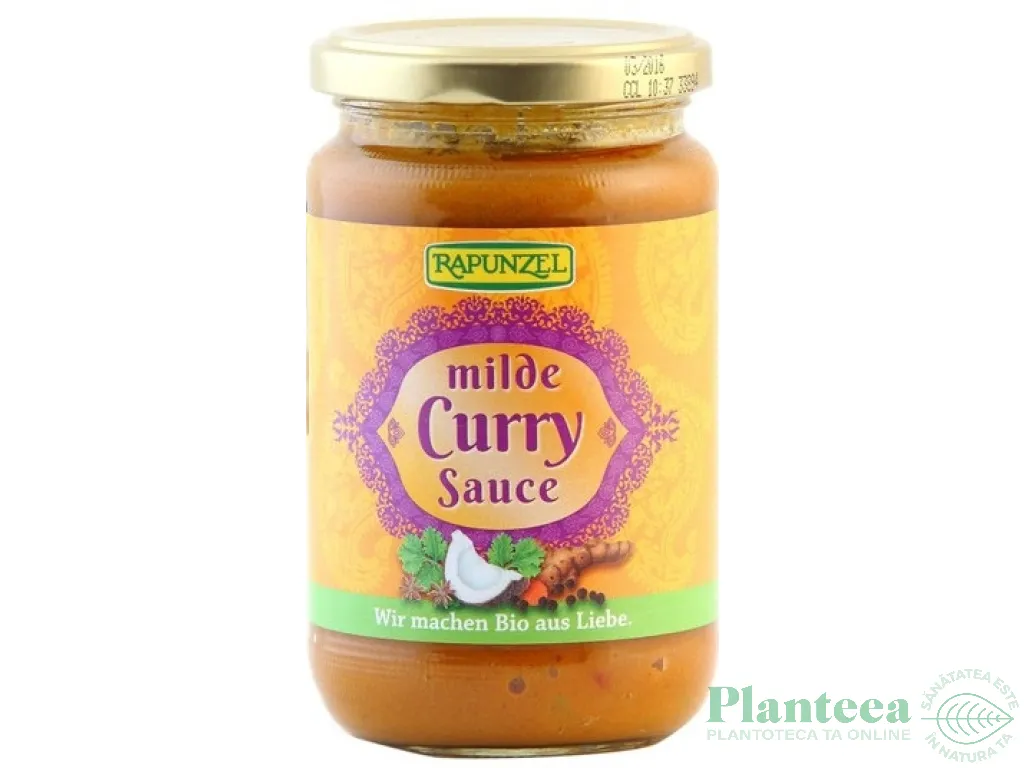 Sos curry dulce eco 340g - RAPUNZEL