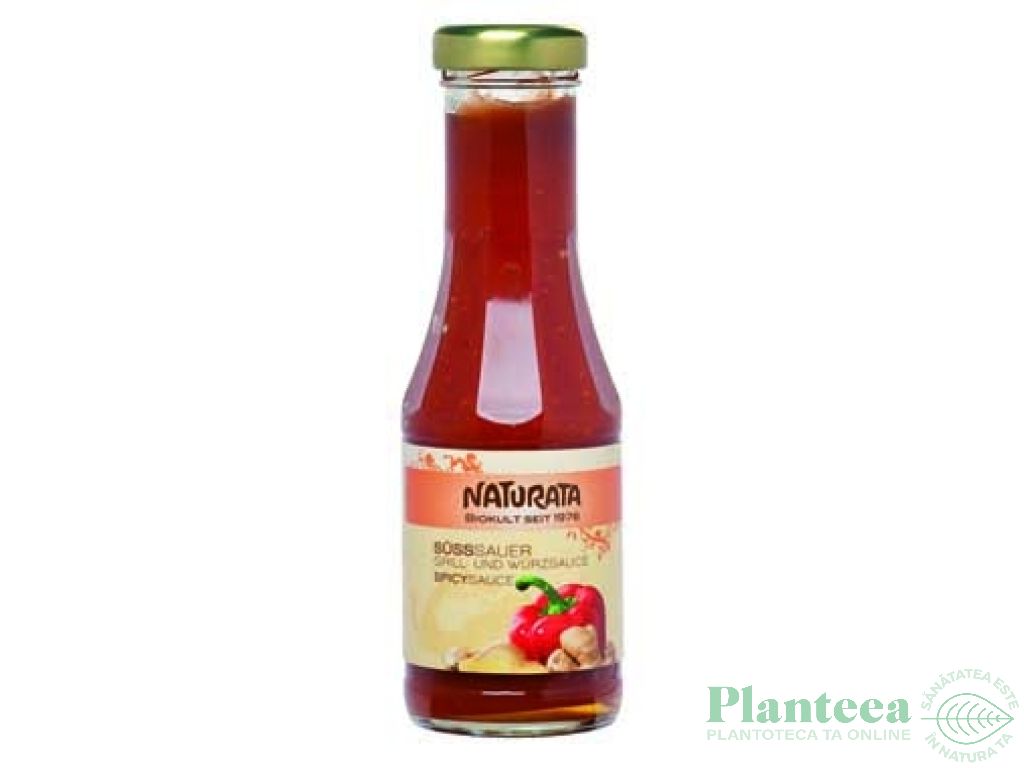 Sos tomat dulce acrisor pt gratar 250ml - NATURATA