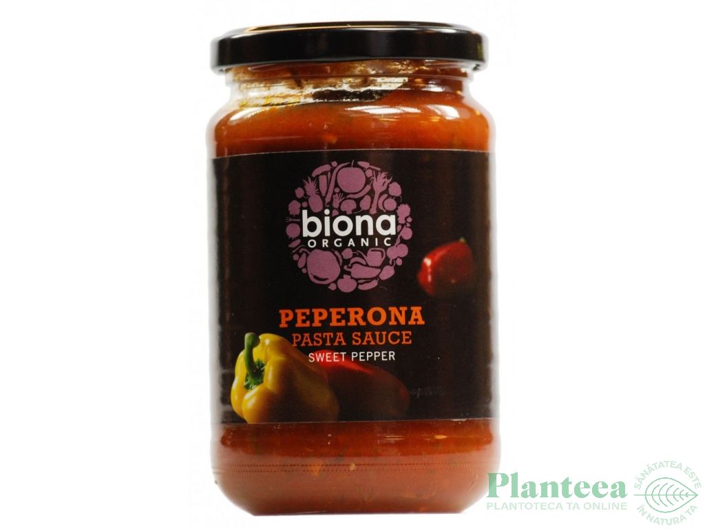 Sos tomat ardei dulce Peperona pt paste eco 350g - BIONA