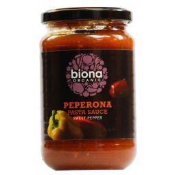 Sos tomat ardei dulce Peperona pt paste eco 350g - BIONA