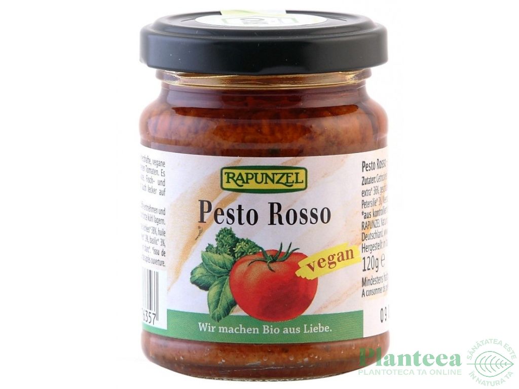 Pesto rosu eco 125g - RAPUNZEL