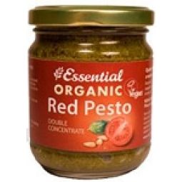 Pesto rosu dublu concentrat eco 180g - ESSENTIAL ORGANIC