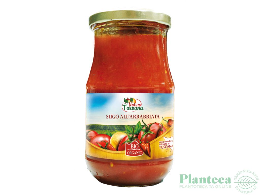 Sos tomat Arrabbiata eco 340g - NATURA TOSCANA