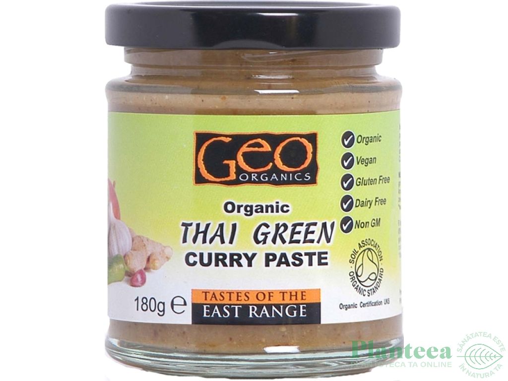 Pasta curry Thai Green 180g - GEO ORGANICS