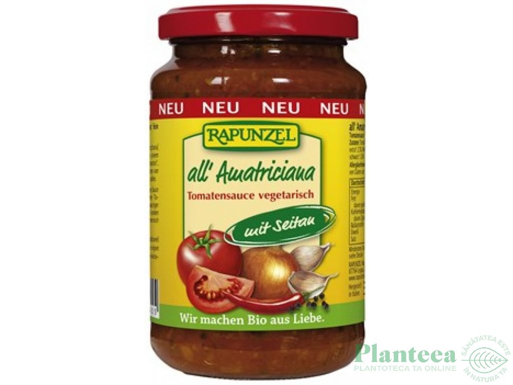 Sos tomat Amatriciana seitan eco 350g - RAPUNZEL
