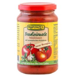 Sos tomat verdeturi aromate Tradizionale eco 340g - RAPUNZEL