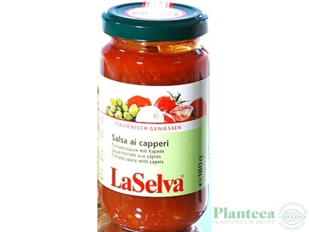 Sos tomat capere 180g - LA SELVA