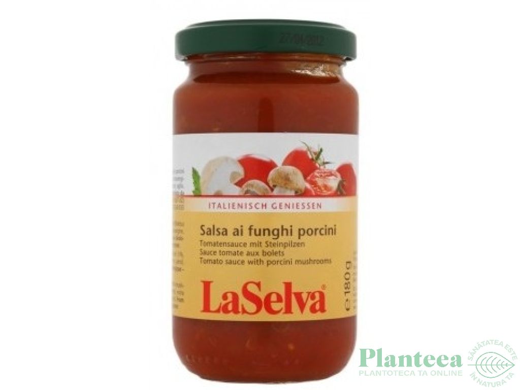 Sos tomat ciuperci porcini 180g - LA SELVA