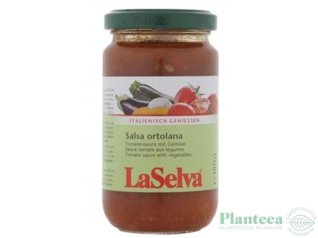 Sos tomat legume Salsa Ortolana 180g - LA SELVA
