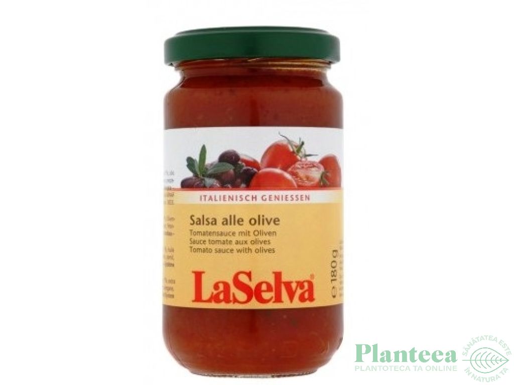 Sos tomat masline 180g - LA SELVA