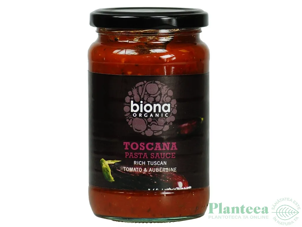 Sos tomat vinete Toscana pt paste 350g - BIONA