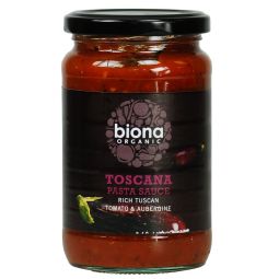 Sos tomat vinete Toscana pt paste 350g - BIONA