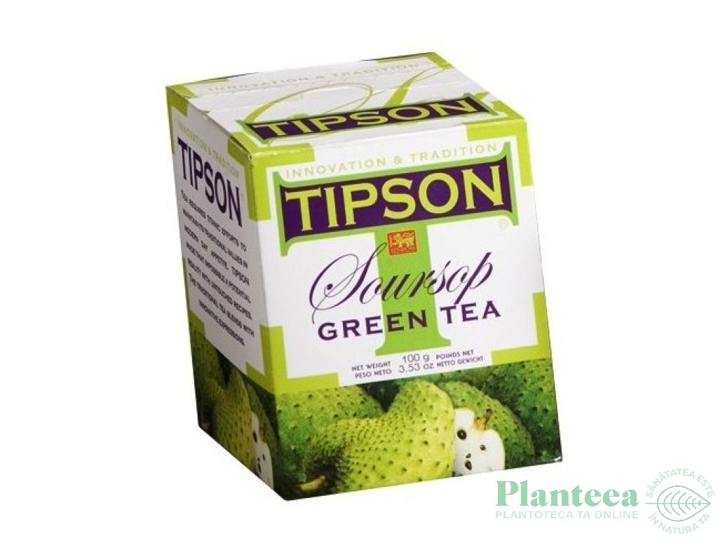 Ceai verde ceylon soursop 100g - TIPSON