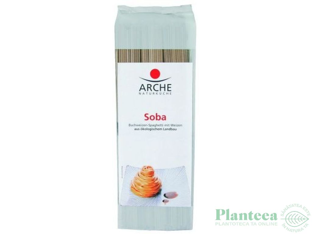 Paste spaghete grau hrisca Soba 250g - ARCHE NATURKUCHE