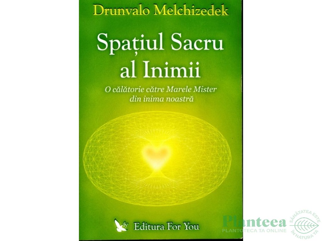 Carte Spatiul sacru al inimii 152pg - EDITURA FOR YOU