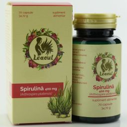 Spirulina 400mg 70cps - LEACUL