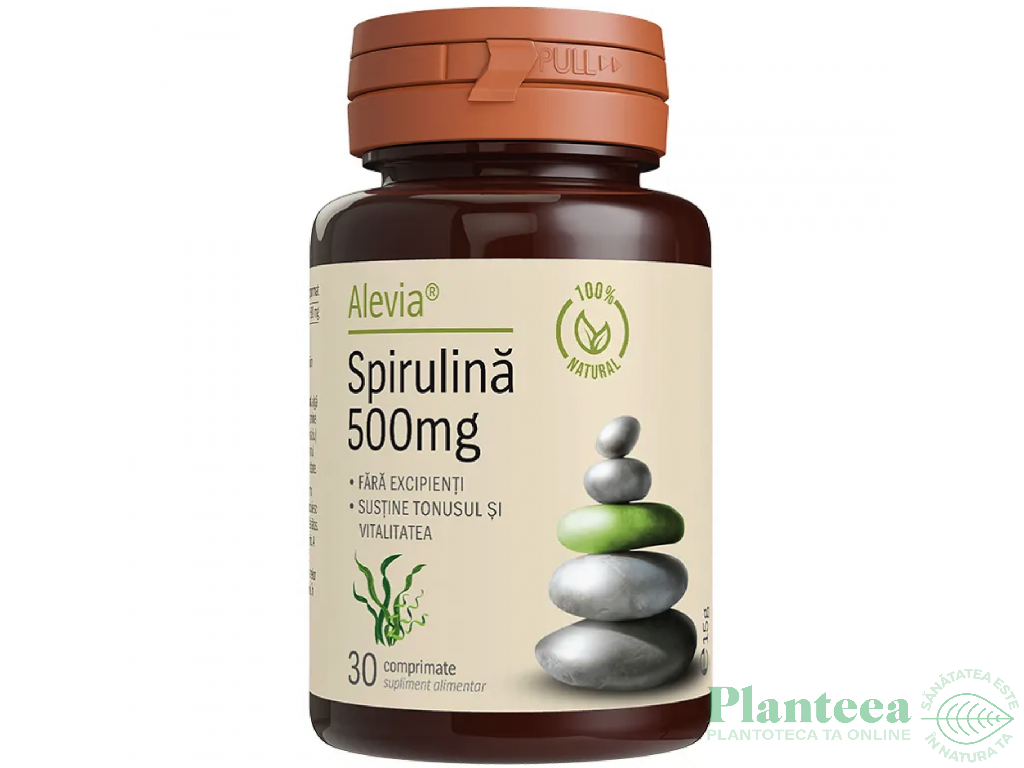 Spirulina 500mg 30cp - ALEVIA