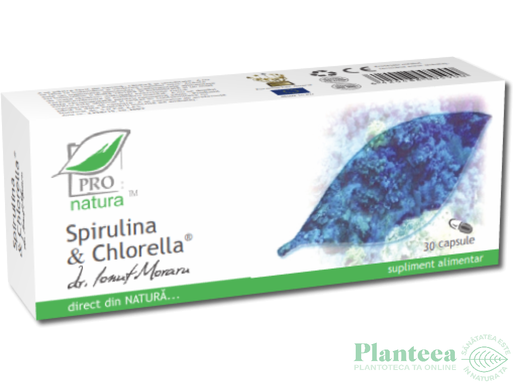 Spirulina chlorella 30cps - MEDICA