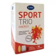 Sport trio [omega3+L carnitina+multivitamine] 4x16cps - LYSI