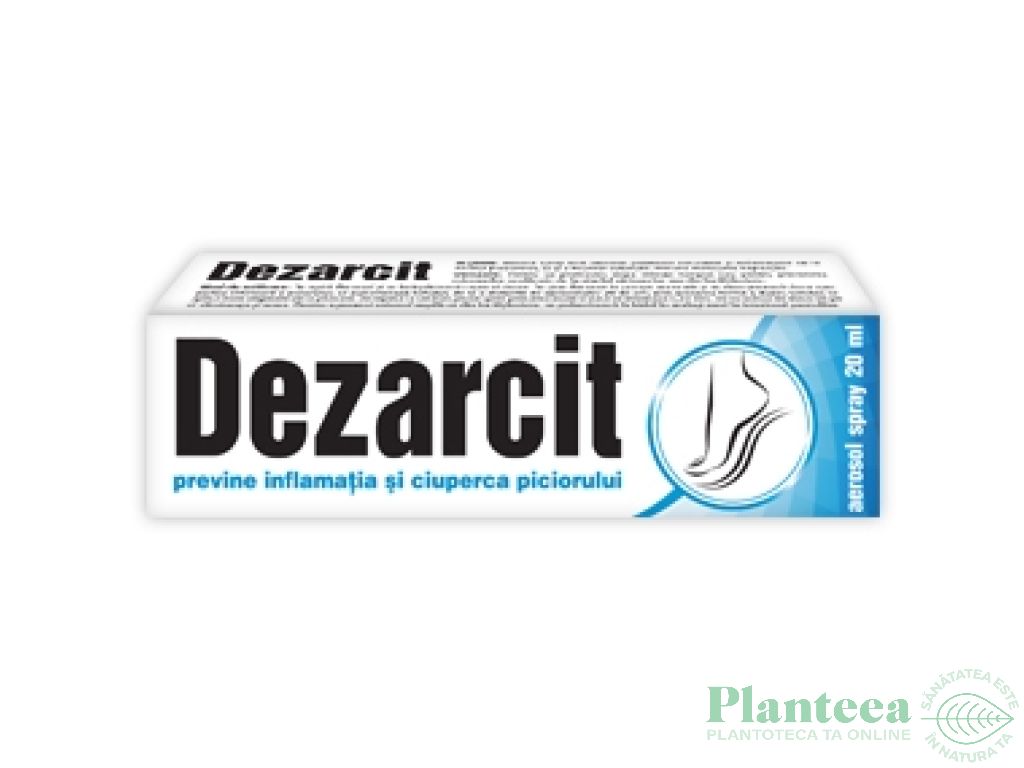 Spray picioare imp ciupercii Dezarcit 20ml - SILVANOLS