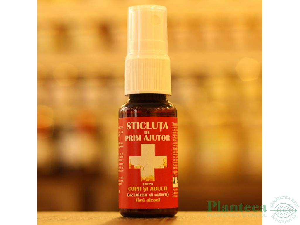 Sticluta prim ajutor propolis 20ml - PRISACA