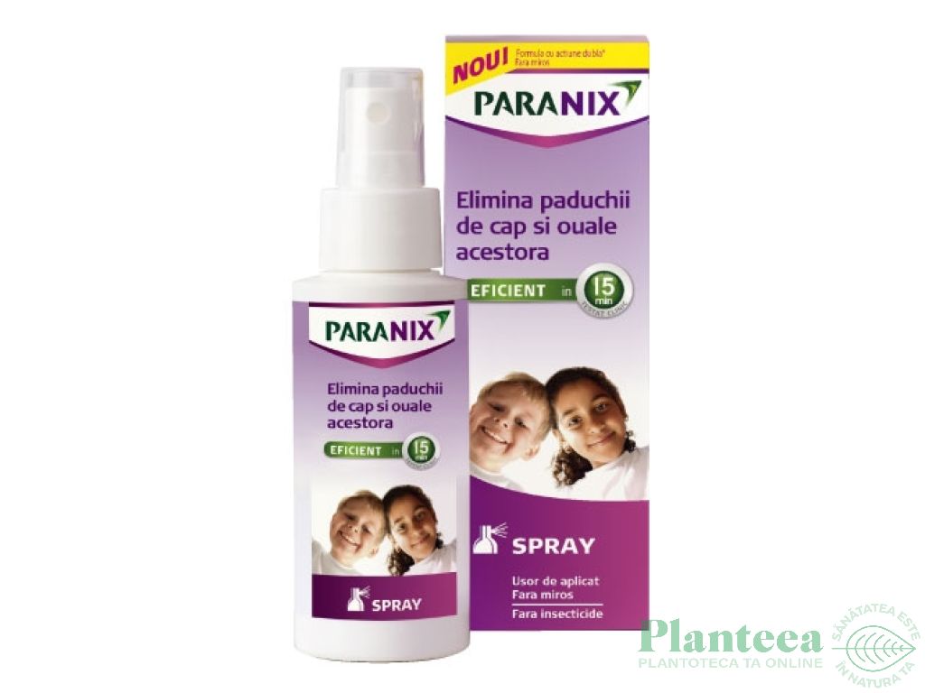 Spray par contra paduchilor Paranix 100ml - OMEGA PHARMA