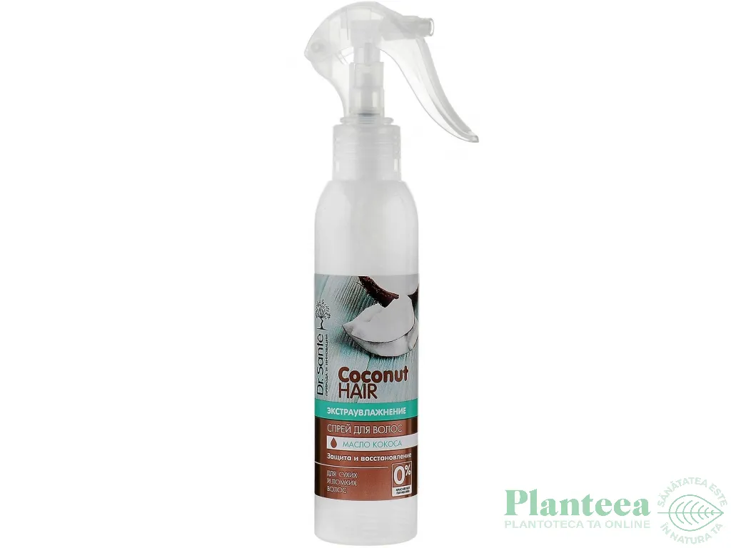 Spray par uscat casant ultrahidratant ulei cocos 150ml - DR SANTE
