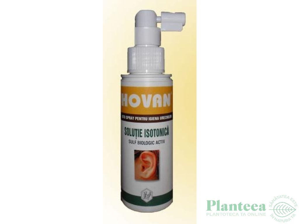 Spray isotonic igiena urechi Oto 100ml - HOVAN