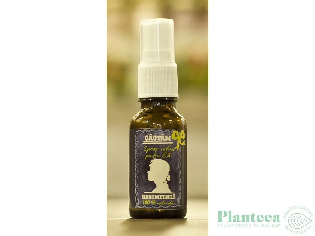Spray intim pentru EA vegan 100%natural 20ml - PRISACA