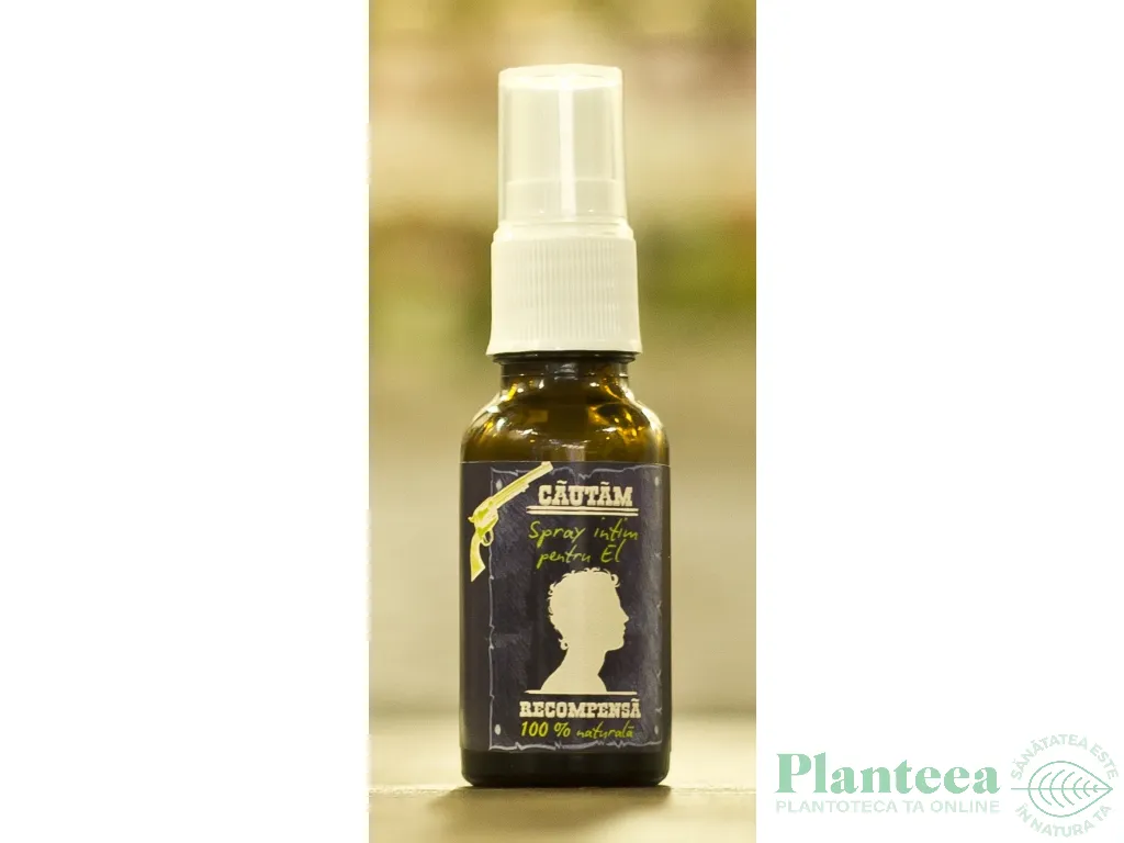 Spray intim pentru EL vegan 100%natural 20ml - PRISACA