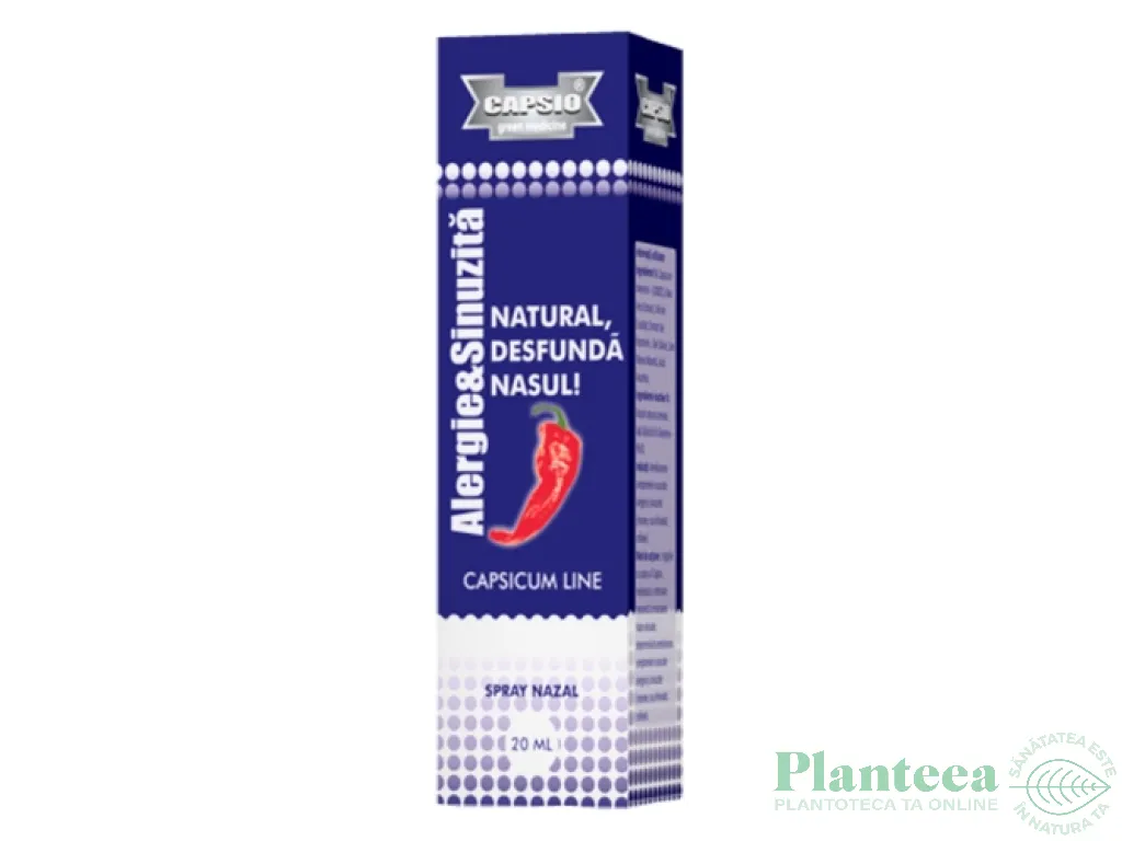 Spray nazal alergie sinuzita 20ml - CAPSIO