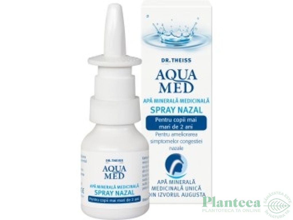 Spray nazal apa termala copii AquaMed 20ml - DR THEISS