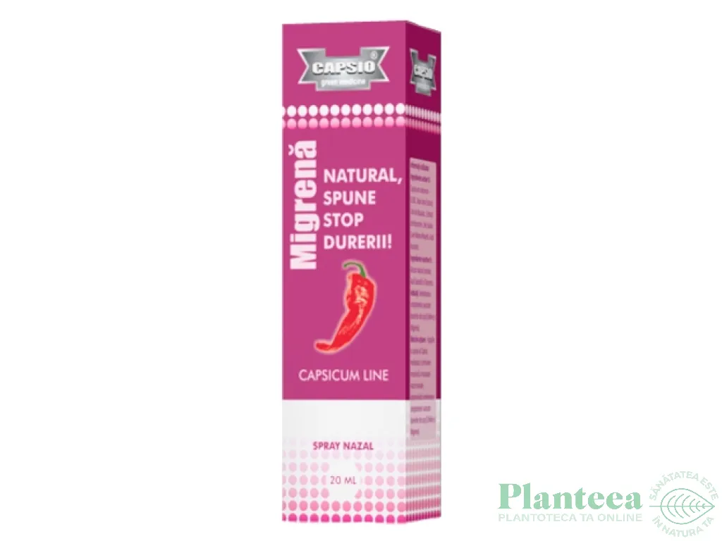 Spray nazal migrena 20ml - CAPSIO