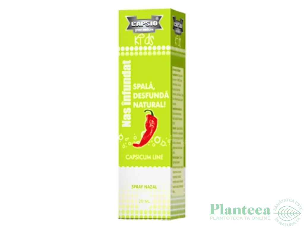 Spray nazal nas infundat adulti copii +6ani 20ml - CAPSIO