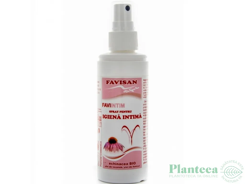 Spray igiena intima echinaceea FaviIntim 100ml - FAVISAN