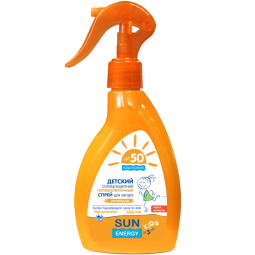 Spray protectie solara hipoalergenic spf50 copii +3ani 200ml - SUN ENERGY