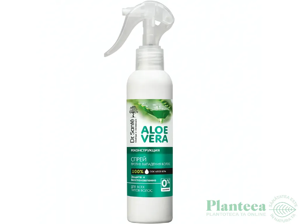 Spray par slabit imp caderii regenerare intensiva aloe vera 150ml - DR SANTE