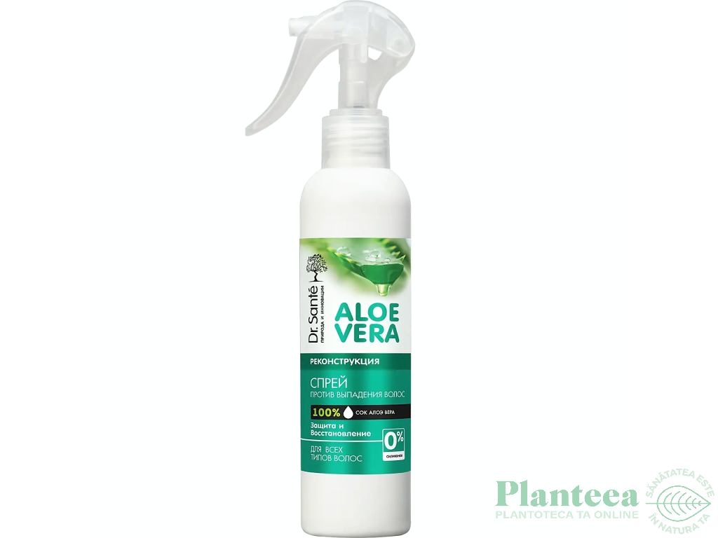 Spray par slabit imp caderii regenerare intensiva aloe vera 150ml - DR SANTE