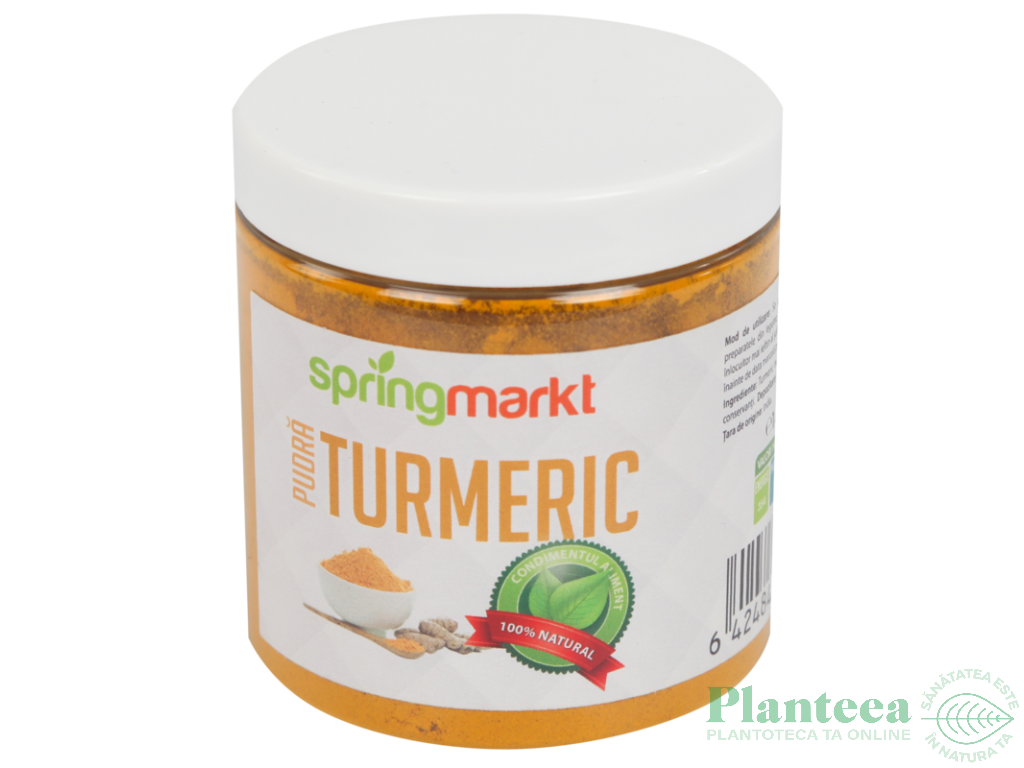 Condiment turmeric macinat 110g - SPRINGMARKT