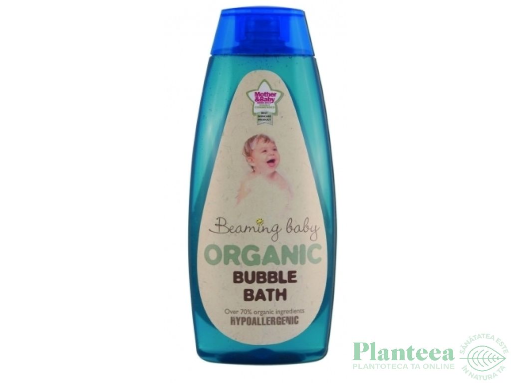 Spuma baie aloe vera bebe 250ml - BEAMING BABY