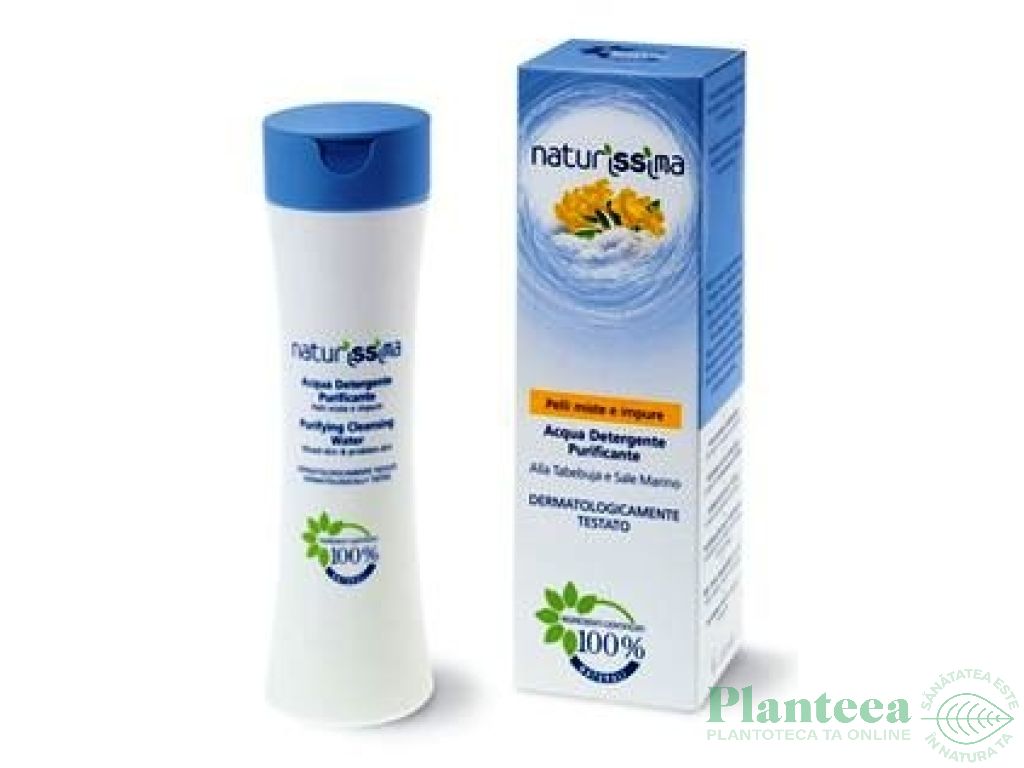 Spuma curatare ten mixt Tabebuia 200ml - NATURISSIMA