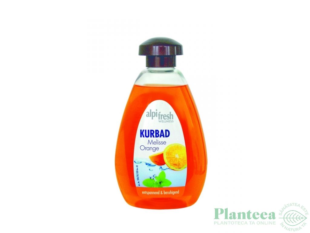 Spumant baie medicinal melissa portocale 500ml - ALPIFRESH
