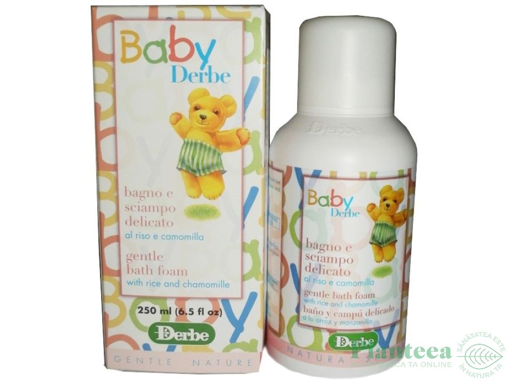 Spumant gel dus sampon bebe 250ml - DERBE