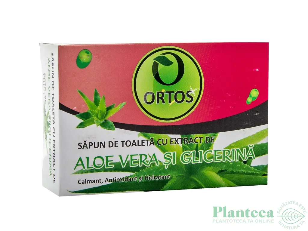 Sapun toaleta aloe vera glicerina 100g - ORTOS