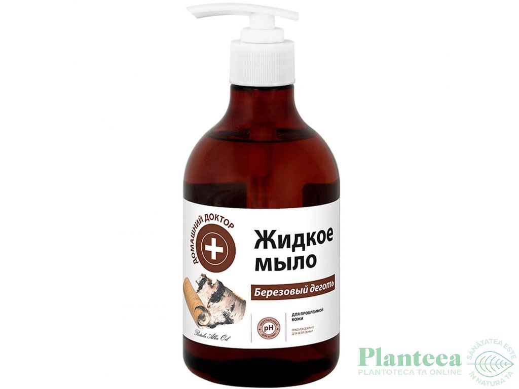 Sapun lichid gudron mesteacan 480ml - DR CASEI